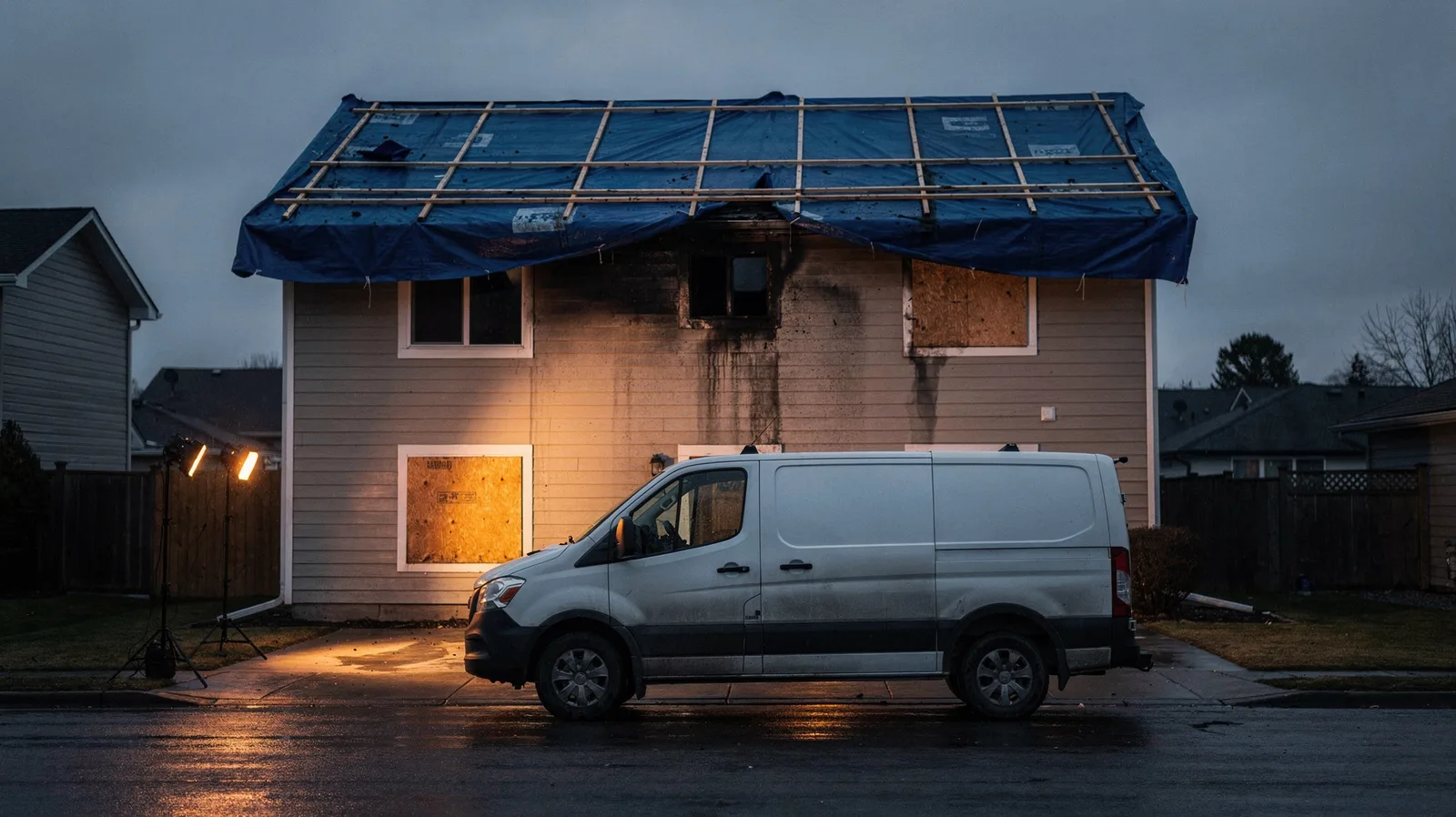 Fire Damage Restoration in Hoople, ND near me
